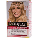 Loreal Paris EXCELLENCE CREME Tinte permanente con amoníaco 10.21, 1 ud.