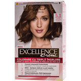 Loreal Paris EXCELLENCE CREME Tinte permanente con amoníaco 5.3, 1 ud.