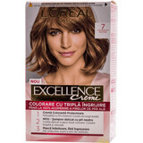 Loreal Paris EXCELLENCE CREME Tintura permanente per capelli con ammoniaca 7, 1 pz