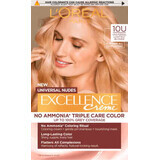 Loreal Paris EXCELLENCE CREME Coloration permanente 10U blond le plus clair, 1 pc