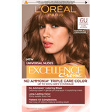 Loreal Paris EXCELLENCE CREME Coloración Permanente 6U rubio oscuro, 1 ud.