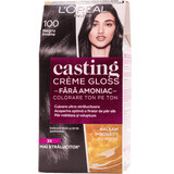 Loreal Paris CASTING CREME GLOSS Tintura per capelli 100 nero intenso, 1 pz