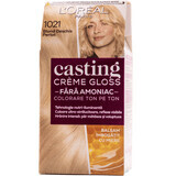 Loreal Paris CASTING CREME GLOSS Tinte 1021 rubio claro, 1 ud.