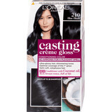 Loreal Paris CASTING CREME GLOSS Tintura per capelli 210 blu nero, 1 pz