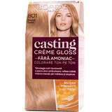 Loreal Paris CASTING CREME GLOSS Tintura per capelli 801 biondo satinato, 1 pz