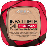 Loreal Paris Infaillible 24H Fresh Wear Compact Powder 130 True Beige, 9 g