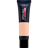 Loreal Paris Infallible 24H Matte Cover fondotinta 110 Rose Vanilla, 30 ml