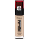 Loreal Paris Infaillible 32H Base de maquillaje Fresh Wear 120 Vainilla dorada, 30 ml