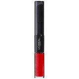 Loreal Paris Infaillible Barra de Labios Líquida de Larga Duración Resistente a la Transferencia 506 Rojo Infaillible, 5,6 ml