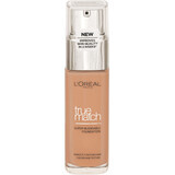 Loreal Paris True Match foundation 7D/7W Golden Amber, 30 ml