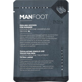 MANFOOT Calcetines exfoliantes desechables para hombre, 1 ud.