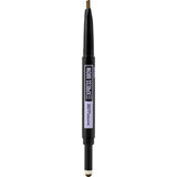 Maybelline New York Express Brow Satin Duo Brow Pencil 04 Dark Brown, 2 g