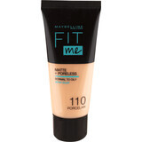 Maybelline New York Fit Me Matte & Poreless Foundation 110 Porzellan, 30 ml