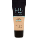 Fondotinta Maybelline New York Fit Me Matte & Poreless 130 Buff Beige, 30 ml