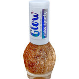 Esmalte de uñas Miss Sporty Glow Glitter 040 Golden Warmth, 7 ml