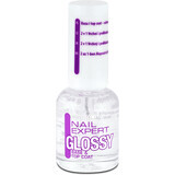 Miss Sporty Nail Expert Base y top coat brillante, 8 ml