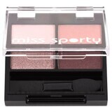 Sombra de ojos Miss Sporty Studio Colour Quattro 408 Smoky Rose, 5 g