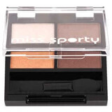 Sombra de ojos Miss Sporty Studio Colour Quattro 413 100% Dorada, 5 g