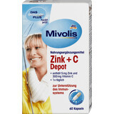 Mivolis Zinc + C Depot cápsulas, 38 g