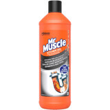 Mr Muscle Gel desatascador para tuberías de baño y cocina, 1 l