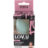 Batidora de huevos Parsa Beauty LOV.U con soporte para maquillaje, 1 pieza