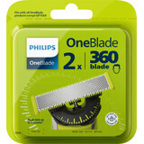 PHILIPS OneBlade vervangbaar mesje, 2 stuks