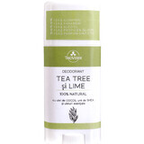 Desodorante con árbol de té y lima, 60g, Trio Verde