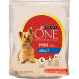 Purina One Hundetrockenfutter mit Rindfleisch und Reis, 800 g