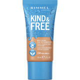 Rimmel London Kind&amp;Free 150 Base de Maquillaje Vainilla Rosa, 30 ml