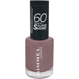 Rimmel London Esmalte de uñas 60 Seconds Super Shine 101 Taupe Throwback, 8 ml