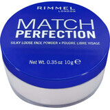 Rimmel London Match Perfection Polvos 001 Transparente, 10 g