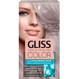 Schwarzkopf Gliss Color Tinte Permanente 10-55 Ultra Rubio Platino, 1 ud.