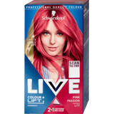 Schwarzkopf Live Tintura Permanente Per Capelli L 77 Rosa Passi, 142 g