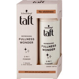 Schwarzkopf taft 2in1 hair powder refreshing fullness wonder, 10 g