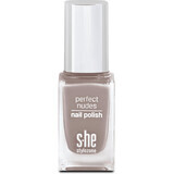 S-he colour&amp;style Esmalte de uñas Perfect nudes 320/080, 10 ml