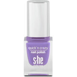 S-he colour&amp;style Esmalte de uñas Quick'n crazy 323/660, 6 ml