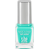 S-he colour&amp;style Esmalte de uñas Quick'n crazy 323/800, 6 ml