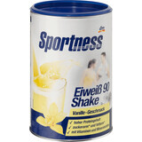 Sportness Shake proteico 90 al gusto vaniglia, 350 g