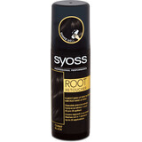 Syoss Spray Retocador de Raíces para tinte temporal de raíces negro, 120 ml