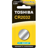 Toshiba Batería cr2032 3.0V, 1pc