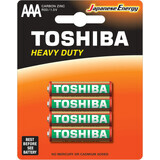 Pilas Toshiba R3 zinc hd, 4 uds.