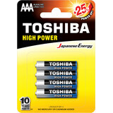 Pilas Toshiba R3-AAA, 4 unidades