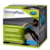 DermaPlast ACTIVE Kinesiologie, Kinesiologieband (522040), 5 cm x 5 m, Hartmann