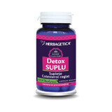 Detox Suplu, 30 capsule, Herbagetica