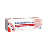 Indometacina en crema, 40 mg/g, 35 g, Fiterman