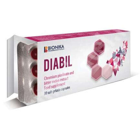 Diabil, 30 capsules, Bionika