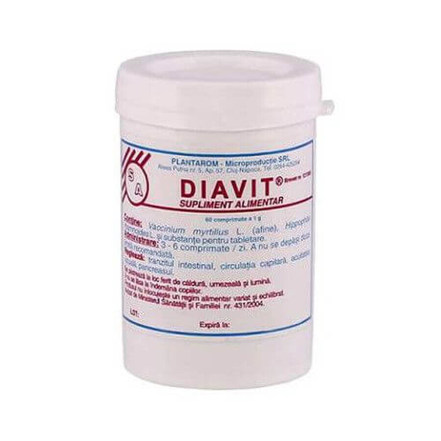 Diavit, 60 capsules, Platarom