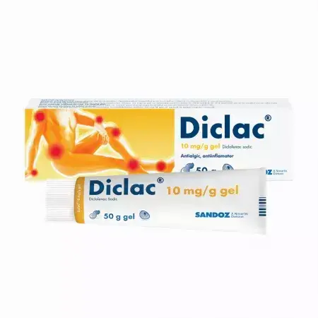 Diclac Gel 1%, 50 g, Sandoz