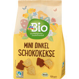 DmBio Mini chocolate biscuits in the shape of an Eco butterfly, 125 g