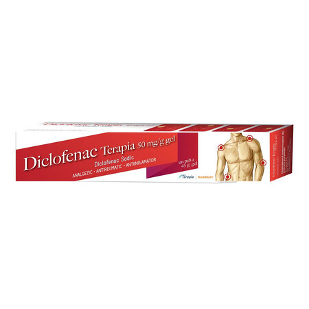 Diclofenac gel 5%, 45 g, Therapie